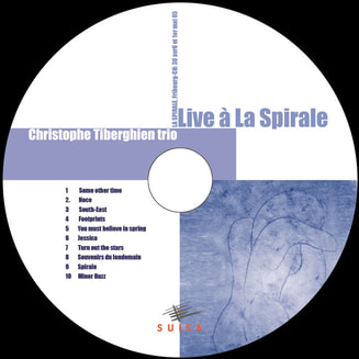 CD live à la spirale - Christophe Tiberghien